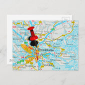 Stockholm, Schweden Postkarte (Vorne/Hinten)