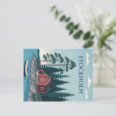 Stockholm, Schweden Postkarte (Stehend Vorderseite)