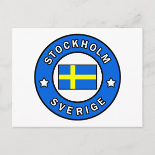 Stockholm Schweden Postkarte