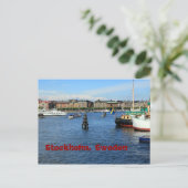 Stockholm, Schweden Postkarte (Stehend Vorderseite)
