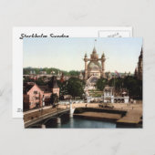 Stockholm Schweden Postkarte (Vorne/Hinten)