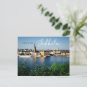 Stockholm, Schweden Postkarte (Stehend Vorderseite)