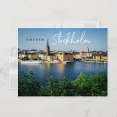 Stockholm, Schweden Postkarte (Vorne/Hinten)