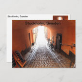 Stockholm, Schweden Postkarte (Vorne/Hinten)