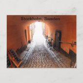 Stockholm, Schweden Postkarte (Vorderseite)
