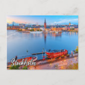Stockholm, Schweden Postkarte (Vorderseite)