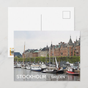 Stockholm Schweden Postkarte! Postkarte