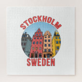 Stockholm Schweden Puzzle (Vertikal)