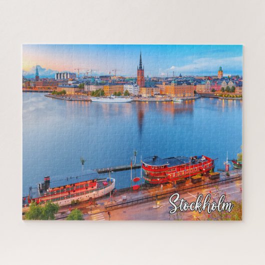 Stockholm, Schweden Puzzle (Horizontal)