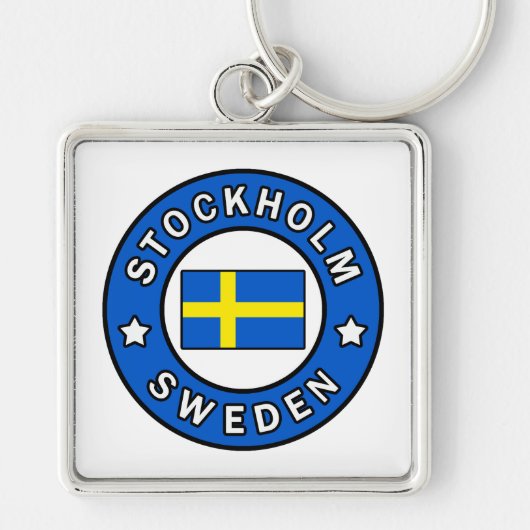 Stockholm Schweden Schlüsselanhänger (Vorne)