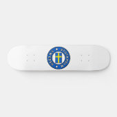 Stockholm Schweden Skateboard (Horizontal)