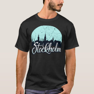 Stockholm Schweden - Skyline 5 T-Shirt