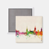 Stockholm Schweden Skyline Magnet (Vorderseite/Rückseite)
