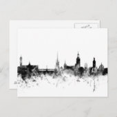 Stockholm Schweden Skyline Postkarte (Vorne/Hinten)