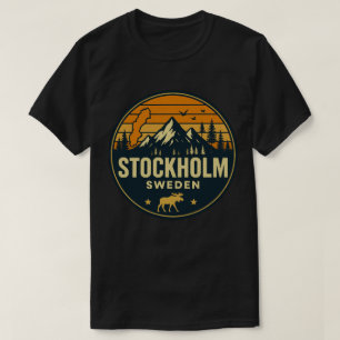 Stockholm, Schweden Sverige T-Shirt