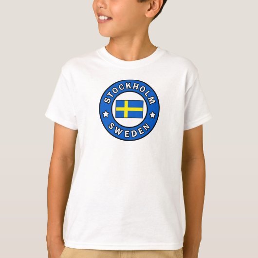 Stockholm Schweden T-Shirt (Vorderseite)