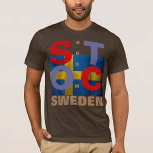 Stockholm Schweden T-Shirt