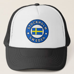 Stockholm Schweden Truckerkappe