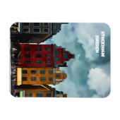 Stockholm Schweden - Vintager Magnet (Horizontal)