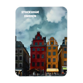 Stockholm Schweden - Vintager Magnet