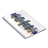 Stockholm Skyline Notizblock (Rechte Seite)