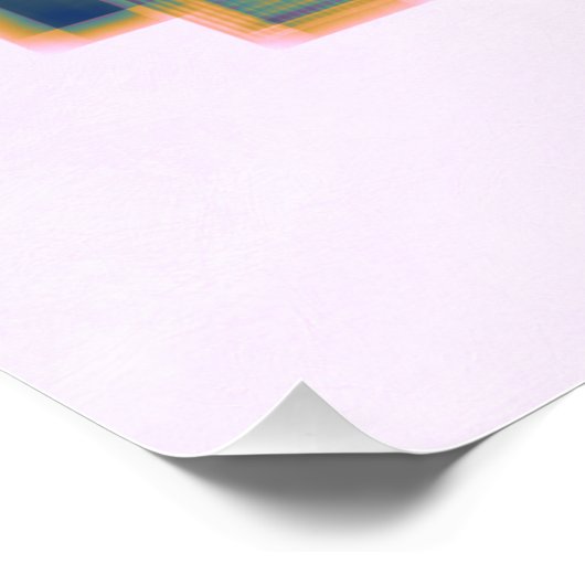 Stockholm Skyline Poster (Ecke)