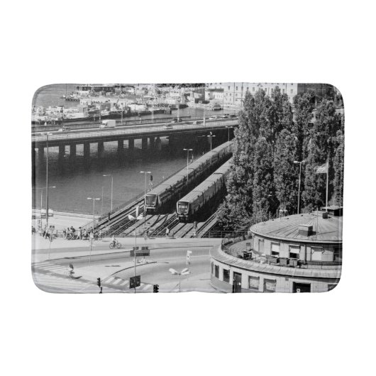 Stockholm slussen badematte (Vorderseite)