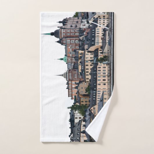 Stockholm Sodermalm Handtuch (Handtuch)