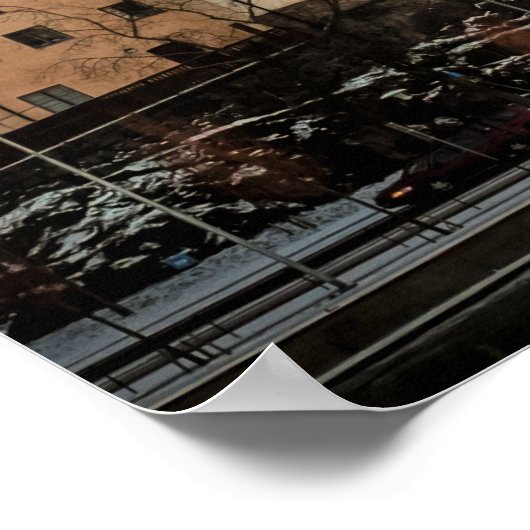 Stockholm, Sodermalm Island Poster (Ecke)