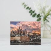 Stockholm, Sodermalm Island Postkarte (Stehend Vorderseite)