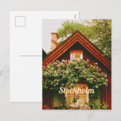 Stockholm, Södermalm, Schweden Feiertagspostkarte (Vorne/Hinten)