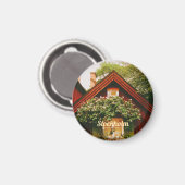 Stockholm, Södermalm, Schweden Magnet (Vorderseite/Rückseite)