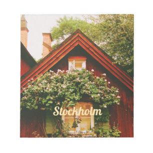 Stockholm, Södermalm, Schweden Notizblock