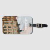 Stockholm Södermalm Stadtansicht Gepäckanhänger (Vorderseite (Horizontal))