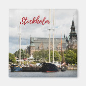 Stockholm Souvenir Magnet (Vorne)