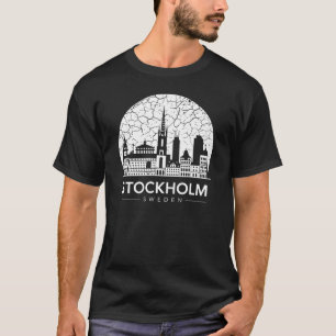Stockholm-Stadt Schweden T-Shirt