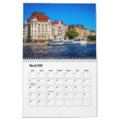 Stockholm-Sweden Calendar Kalender (Mär 2026)