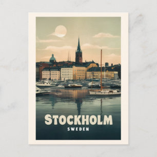 Stockholm Sweden Postkarte