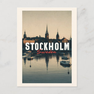 Stockholm Sweden Postkarte