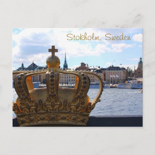Stockholm, Sweden Postkarte (Vorderseite)