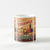 Stockholm Sweden Reise Vintage Geschenke und Souve Kaffeetasse (Mittel)
