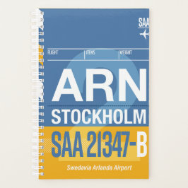 Stockholm - Travel Planner 2026 Planer