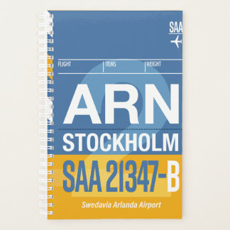 Stockholm - Travel Planner 2026 Planer