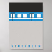 Stockholm - U-Bahn - Poster (Vorne)