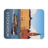 Stockholm Vintag Magnet (Horizontal)