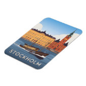 Stockholm Vintag Magnet (Linke Seite)