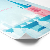 Stockholm Vintage Travel Poster (Ecke)