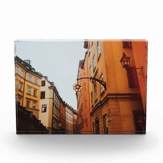 Stockholmer Altstadt Fotoblock (Vorderseite)