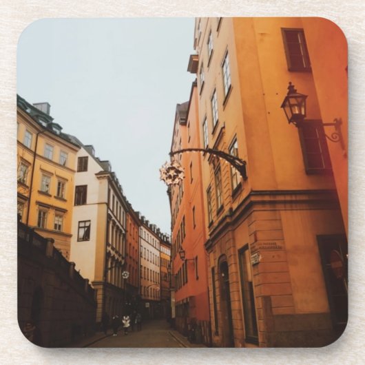 Stockholmer Altstadt Getränkeuntersetzer (Vorderseite)