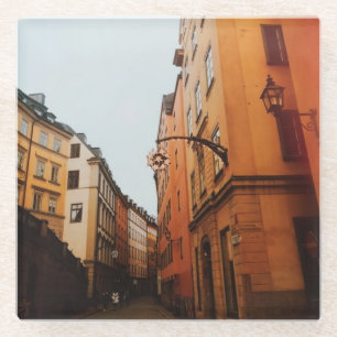 Stockholmer Altstadt Glasuntersetzer